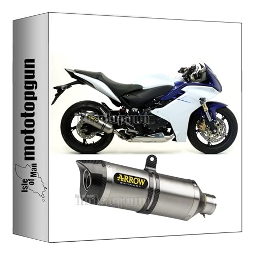 Escape Arrow Thunder aluminio soluciona el exceso de peso en el escape de Honda CBR 600 F 2012