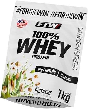 FTW 100% Whey Protein com Proteína Concentrada WPC, para Atletas ...