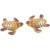 Miniature Sea Turtle Figurines for Fairy Garden Aquarium Succulent Planter Decoration Aquarium Decoration 2 Pieces