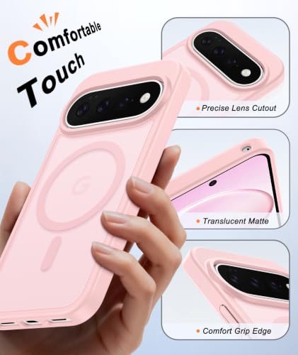 Image of FNTCASE for Google Pixel 11 Pro XL Case Light Pink: Fit for MagSafe