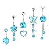 [Cadeau idéal] Faites plaisir à vos proches avec un cadeau attentionné et élégant pour les anniversaires, les fêtes et les occasions spéciales. Chaque piercing de nombril est conçu avec élégance pour laisser une impression durable.