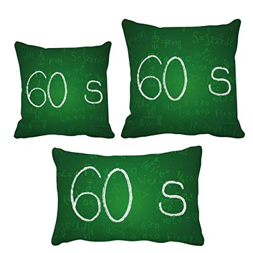 Housse de coussin DIYthinker carre deco textile pour la maison