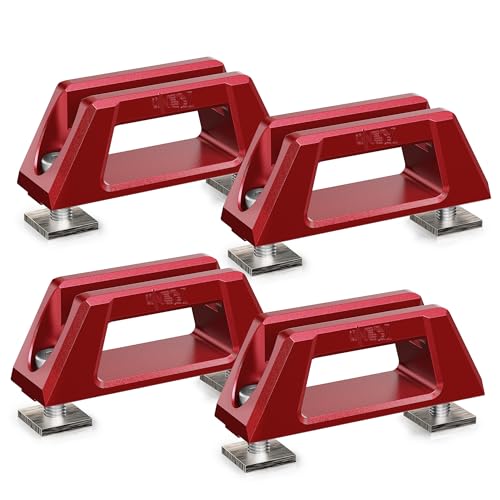 RENO Tie Down Anchor, Fits for T/C Channels Bed Rail System T-Track Rail Cleats Compatible with Most...