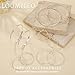 LOUMILEO 4mm Wide Large Silver Hoop Earrings Lightweight 925 Sterling Silver Hoop Earrings for Women Hypoallergenic Big Thin Hoops Earring for Women 30/40/50/60/70MM