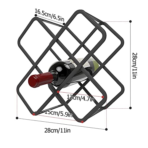 Petit support de vin compact pour optimiser le rangement des petits espaces - 8