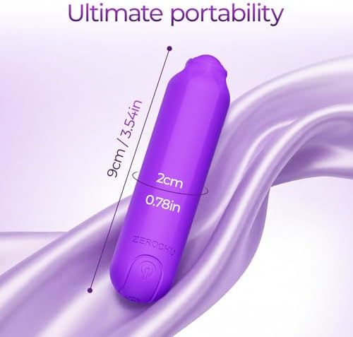 Rose Bullet Vibrator for Women - 10 Vibration Modes Silent Lipstick Vibe with App Control, Waterproof Silicone Clitoral & G Spot Stimulator, Rechargeable Portable Travel Sex Toy — 사진 6