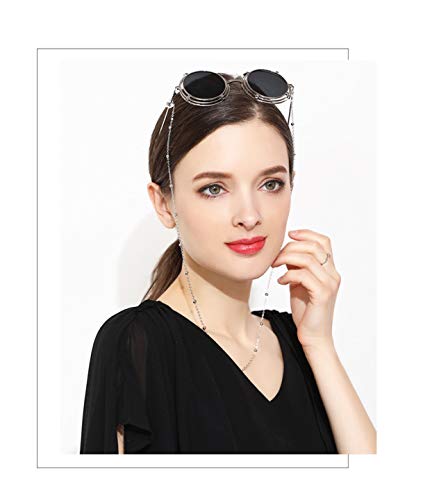 Half Crescen Eyeglass Chain For Women, Glasses Chain/Sunglass Chain/Glasses Holder Lanyard,Eyeglasses Holder Necklace Gift #TOP5