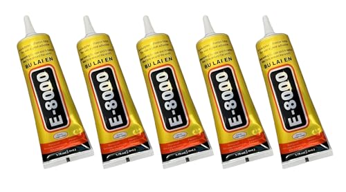 Image of SP Electron BLE E8000 50ml Mobile Display Black Glue, Multipurpose Fabric Glue, Mobile Glue for Screen Repairing, Glue drops for Jewelry, Shoes, Art and Crafts. (5)