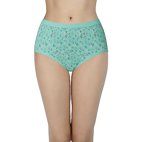 Image of Amante Printed Cotton Full Brief Panty Pack(Pack of 3)