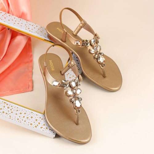 Image of Mochi Women Back Strap closure Fashion Sandal