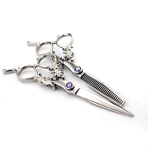 Stainless Steel Scissors Shear Hair scissors 6.5 inch Hairdressing Scissors with