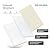Olanglab Fiberglass Acoustic Wall Panels 4 Pack, 11.8'' x 23.6'' Sound Panels, Fabric Wrapped Sound Proof Panels for Walls (White)