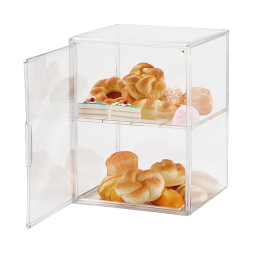 Reviews de Vitrinas favoritos de las personas. 46 Panera para Pan Transparente KCB,vitrina exhibidor,vitrina para postres,Vitrina Exhibidor para Modelización,vitrinas exhibidoras acrilico,panera hermetica con Puerta con...