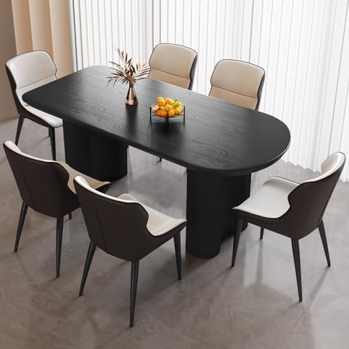 GraceNook Dining Table Set for 6, Modern Kitchen Table with