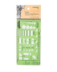 Rapidesign CBA Architekturvorlage R33, 1 Stück