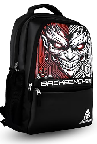 Image of THE GANGSTER Devil Edition Backbencher Bag (faux Leather) With 2 Hidden Pockets