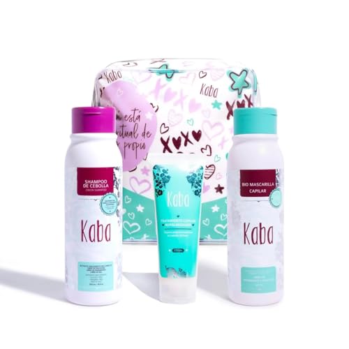 D'Luchi Kaba Kit Hair Growth Products For Women & Hair Thickening Products, Set of 3 - Complete Hair Care Set with Bag, Kit Onion Shampoo, Bio Hair Mask, and Repolarizer Hair Treatment image 2