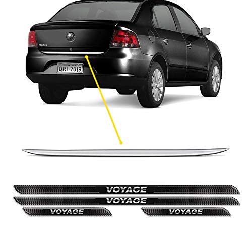 Friso Porta-Malas Resinado Voyage G5 + Kit Soleira Protetora