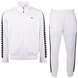 chandal kappa amarillo Kappa - Chándal con logotipo Kappa Deutschland Código de Estilo: 312012 Lumer Men Chándal, Blanco Brillante, S para Hombre