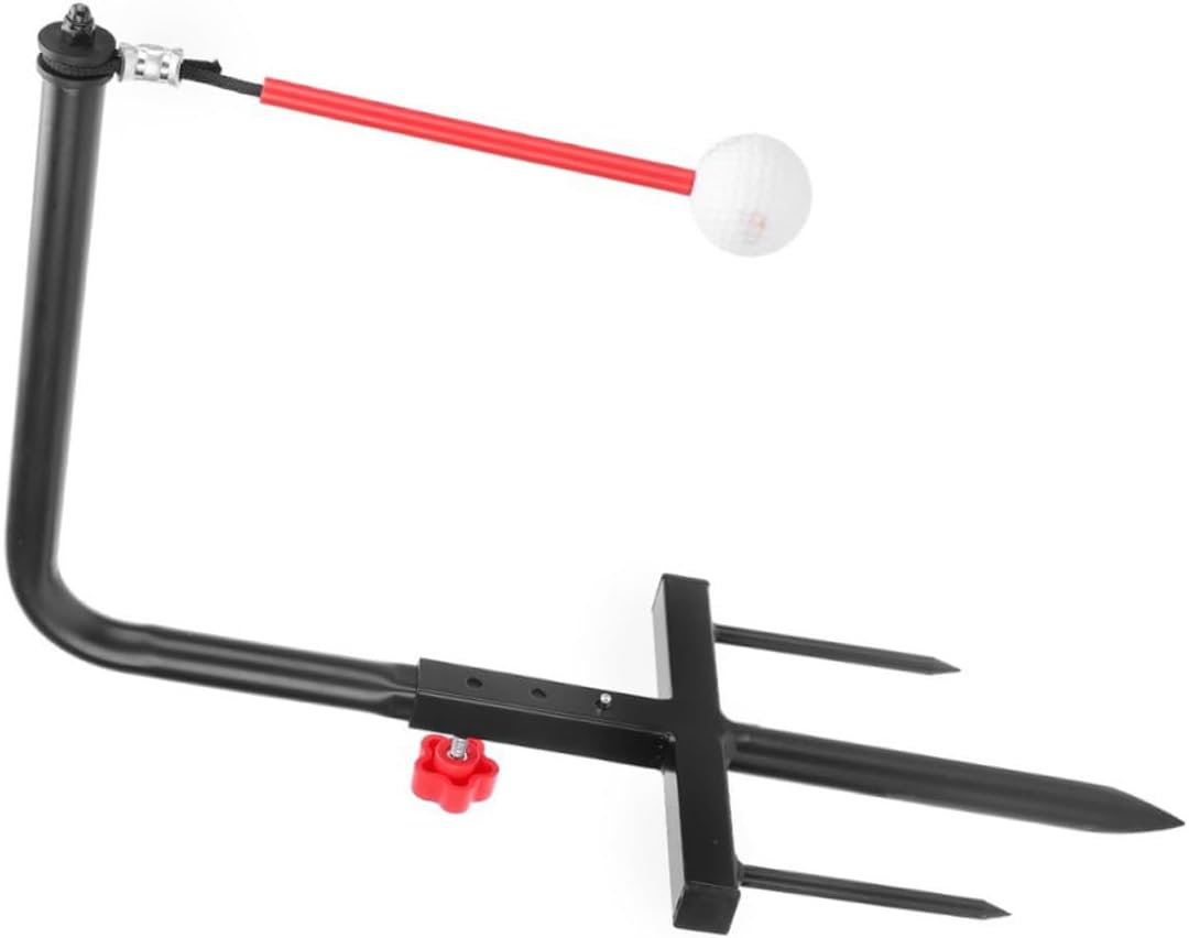 Hemoton Golf Swing Training Tool Iron Practice Trainer for Beginners and Professionals Durable and Easy to Use for Swing Accuracy and Posture Improvement