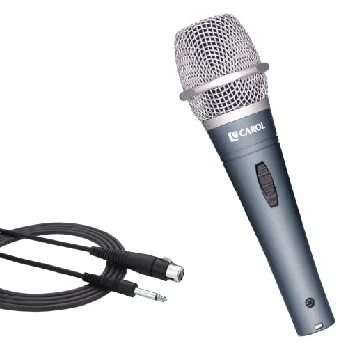 Carol Dynamic Microphone With Super-Cardioid E Dur-916S, Optimized For All Vocal Applications, Minimizes Handling Noise Without Compromising Sound Quality (Silver Edition) (Silver) #TOP6