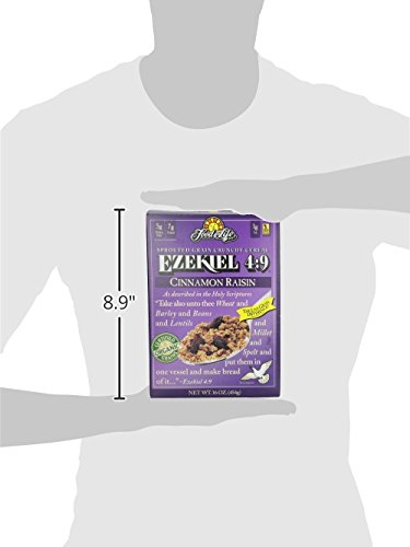 Food For Life, Ezekiel 4:9 Organic Sprouted Grain Cereal, Cinnamon Raisin, 16 Oz #TOP6
