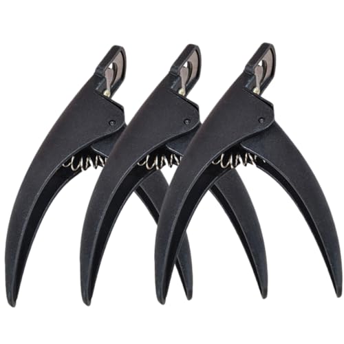 NULYLU 3�� �l�C���ꎚ�؂� �t���� u�^�}�j �N���b�p�[ �l�H�̒� �X�g���[�g�l�C���J�b�^�[ �l�H�܃g���}�[ �v�� trimmer �ܐ؂� �g���l�C���J�b�^�[ �X�e�����X�| Black