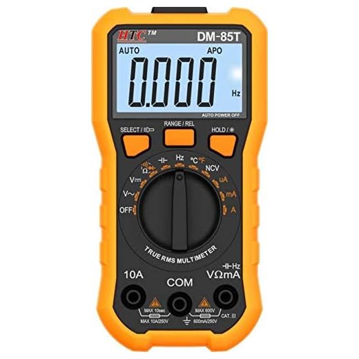 HTC Instruments Digital Multimeter with 6000 Count