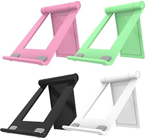 MUNSKT Cell Phone Stand Multi-Angle,Tablet Stand Universal Smartphones for Holder Tablets, e-Reader, Compatible Phone XS/XR/8/8 Plus/7/7 Plus, Galaxy S8/S7/Note 8, Air, Mini, Pixel 2