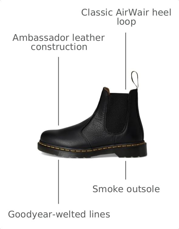 Image of Dr. Martens unisex-adult 2976 Chelsea