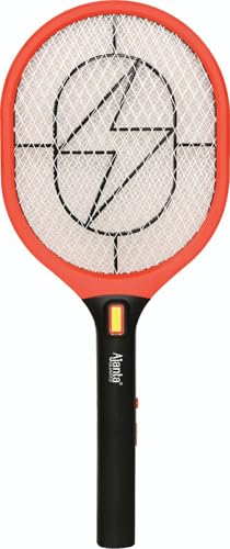Image of Ajanta Quartz AMZ-160 Rechargeable Mosquito Bat (Without Charger) | 3-Layered Safety Net | 3500V Instant Kill | LED Light | ABS Body | 600mAh Battery | Insect Killer Racket for Home & Outdoor Use