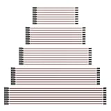 Contenu de l'emballage : 40 câbles d'extension servo femelle vers mâle avec 5 longueurs différentes, assez pour vous permettre de l'utiliser à différentes occasions