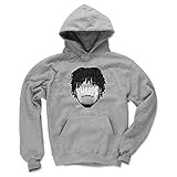 500 LEVEL Shaedon Sharpe Hoodie Sweatshirt (Hoodie, Large, Gray) - Shaedon Sharpe Portland Player Silhouette WHT