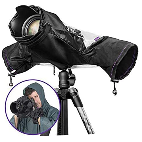 Funda para lluvia para cámara profesional VILLCASE protector impermeable exterior 6