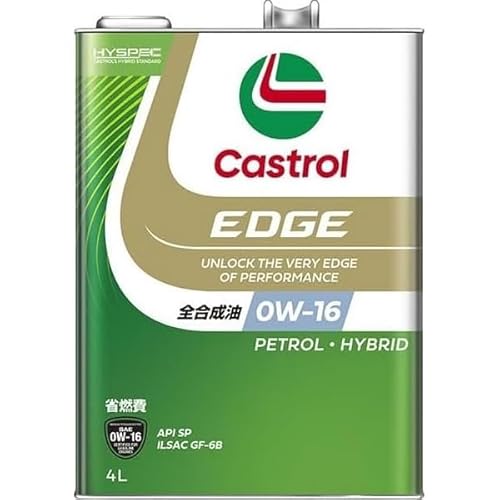 �J�X�g���[�� �G�b�W 0W-16 SP GF-6B �S������ 4L×6 Castrol EDGE