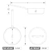 Heritage Steel x Eater 1.5 Quart Mini Sauté Pan with Lid | Made in USA | 5-Ply Fully Clad Stainless Steel Pan | Stay Cool Handle Design | Induction Capable & Non-Toxic Cookware #2
