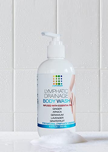 Bruizex Lymphatic Drainage Shower Gel: Natural Herbal Body Wash For Healthy Lymph Flow And Body Detox I Excellent After Lymphatic Manual Or Tool Massage, Post Lipo, Bbl, Lymphedema, Lipedema I 8.0Z #TOP7