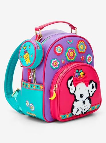 BoxLunch Sanrio Spottie Dottie Floral Color Block Mini Backpack Exclusive2