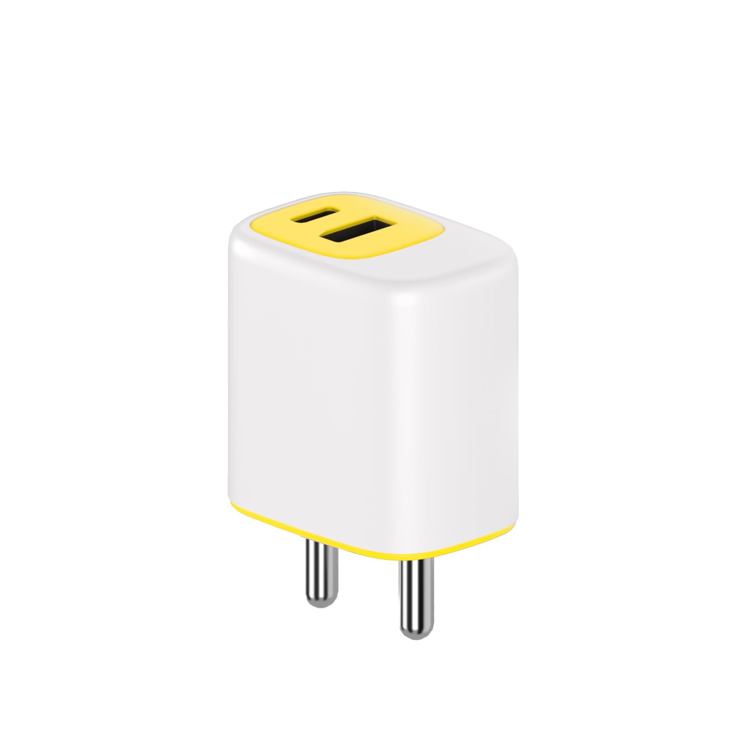 DeperAI 25W 2-in-1 Fast Charger[MFi-Certified], Compatible with iPhone, Samsung, Oppo, Vivo, iPad, and Others, Wall Adapter GaN III PD3.0 Charger, Supports UFCS(Yellow)-image-33