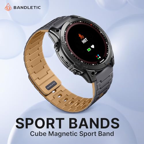 Image of Bandletic Quick Fit 22mm Compatible with Garmin Fenix 9 Pro Solar 47mm Band