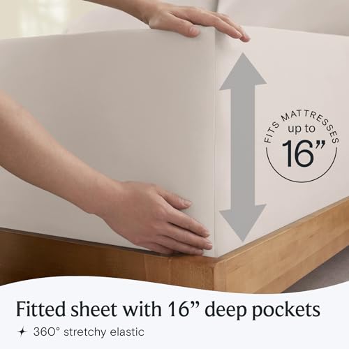 Image of LuxClub 3 PC Twin Sheet Set, Deep Pockets Wrinkle Free Cooling Bed Sheets Hotel Bedding for Women, Men, Kids & Teens, Includes 1 Fitted Sheet, 1 Flat Sheet and 1 Pillowcase-Silky Soft Linen
