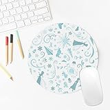 アナと雪の女王 マウスパッド おしゃれ 小型 オフィス ゲーミングマウスパッド 人気 キーボードパッド 防水 デスクマット 滑り止め かわいい キャラクター グッズ ミニサイズ 携帯便利 円形