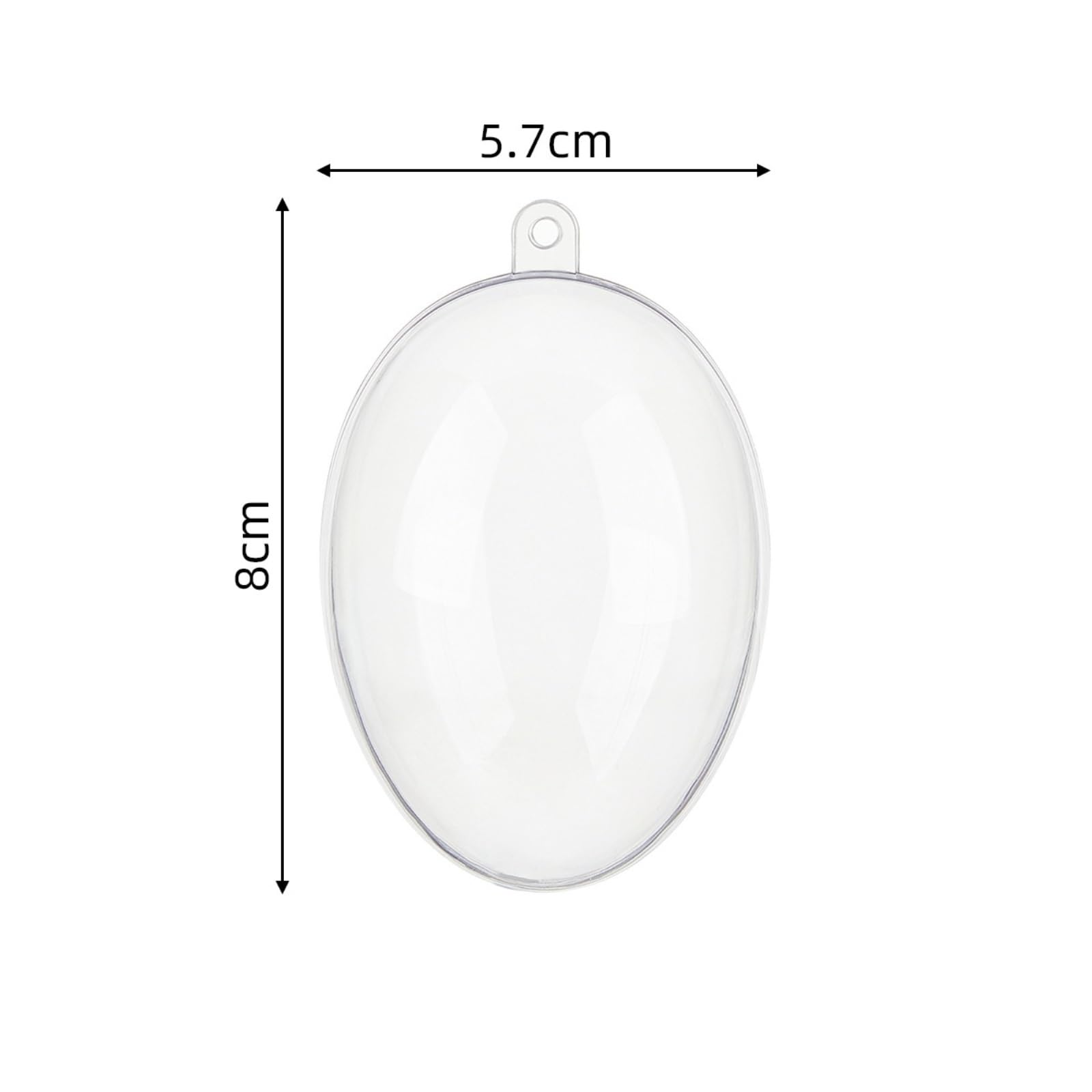 Bolas De Navidad para Colgar Adornos Navideños: Bolas De Plástico Huecas Transparentes Formas Irregulares Decoraciones para Fiestas(Transparent3)