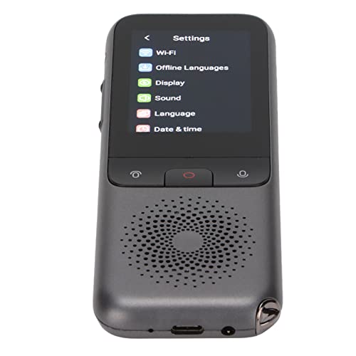 T11 Smart Voice Translator, 2 Way Translation, 2.4 Inch 138 Languages Portable Voice Translation, Support /Photo/Recording, for Travel, Shopping, Conference etc.