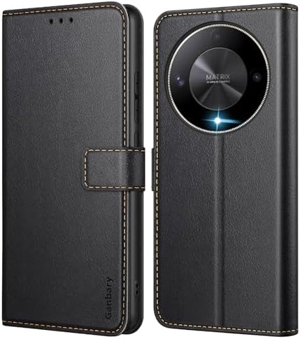 GIOPUEY Hülle Kompatibel mit Honor Magic V2, PU-Leder Harter PC Case, Spezielle Lederstruktur Handyhülle,Anti-Fingerabdruck, Anti-Kratzer Cover - Black GIOPUEY Hülle Kompatibel mit Honor Magic V2, PU-Leder Harter PC Case, Spezielle Lederstruktur Handyhülle,Anti-Fingerabdruck, Anti-Kratzer Cover - Black