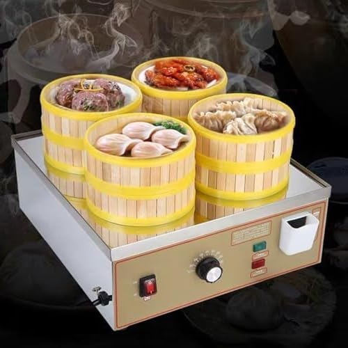 Vaporizador eléctrico comercial de alimentos y gran capacidad para cocina profesional