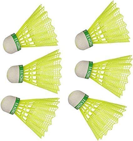 Durable Nylon Shuttlecock for Badminton | High-Speed Feather-Like Flight | Pack of 6 | Ideal for Indoor & Outdoor Play | for Practice & Matches-image-43