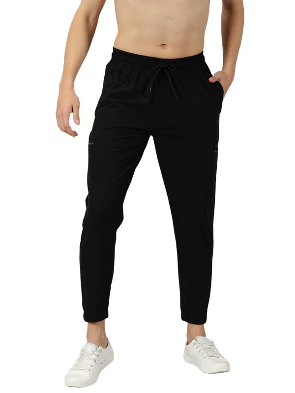 Image of BLUE TYGA Travel Joggers Pro for Men | Ultrastretch, Wrinkle Free & Sweat Wicking Travel Joggers | Quick Dry & Odour Control Joggers for Travelling