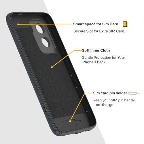 Image of Pikkme Back Cover for Vivo T5 Pro 5G Camera Protection 3D Hexa Cube Design Silicone Protective Bumper Case (Grey)