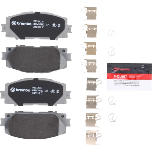 Brembo P83141N Premium Ceramic Front Disc Brake Pad Set DAIHATSU/TOYOTA/TOYOTA (FAW) OE# 0446574040